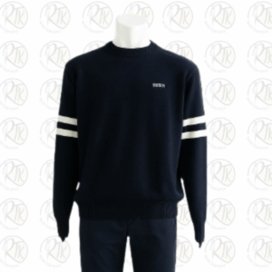 polo en laine manche longue (bande haute visibilité)