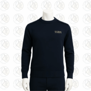 polo en laine manche longue